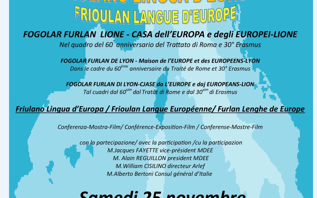 Friulano lingua europa
