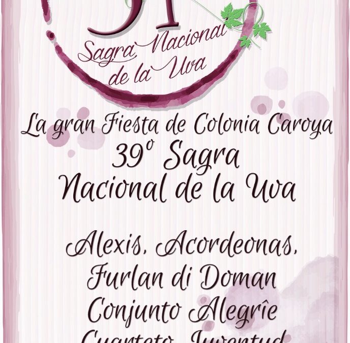 Colonia Caroya marzo 2018