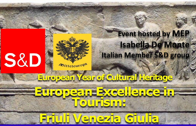 European Excellence in Tourism: Friuli Venezia Giulia (Parlamento Europeo, Bruxelles, 20 febbraio ore 18.30)