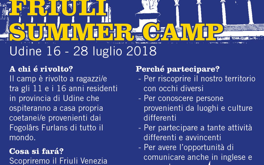 Volantino Italia friuli_summer_camp