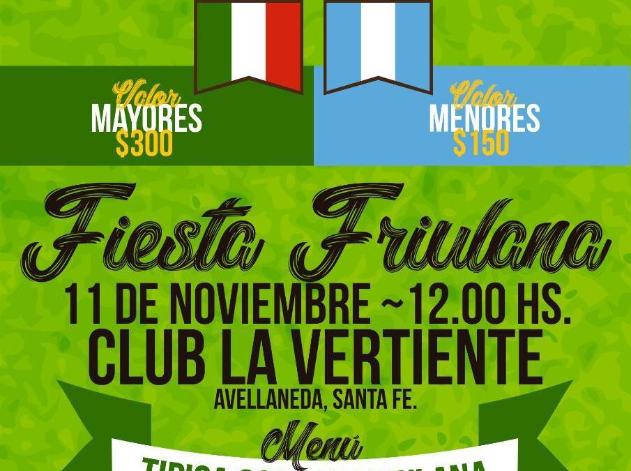 Fiesta Friulana – Avellaneda11-11-2018_cover