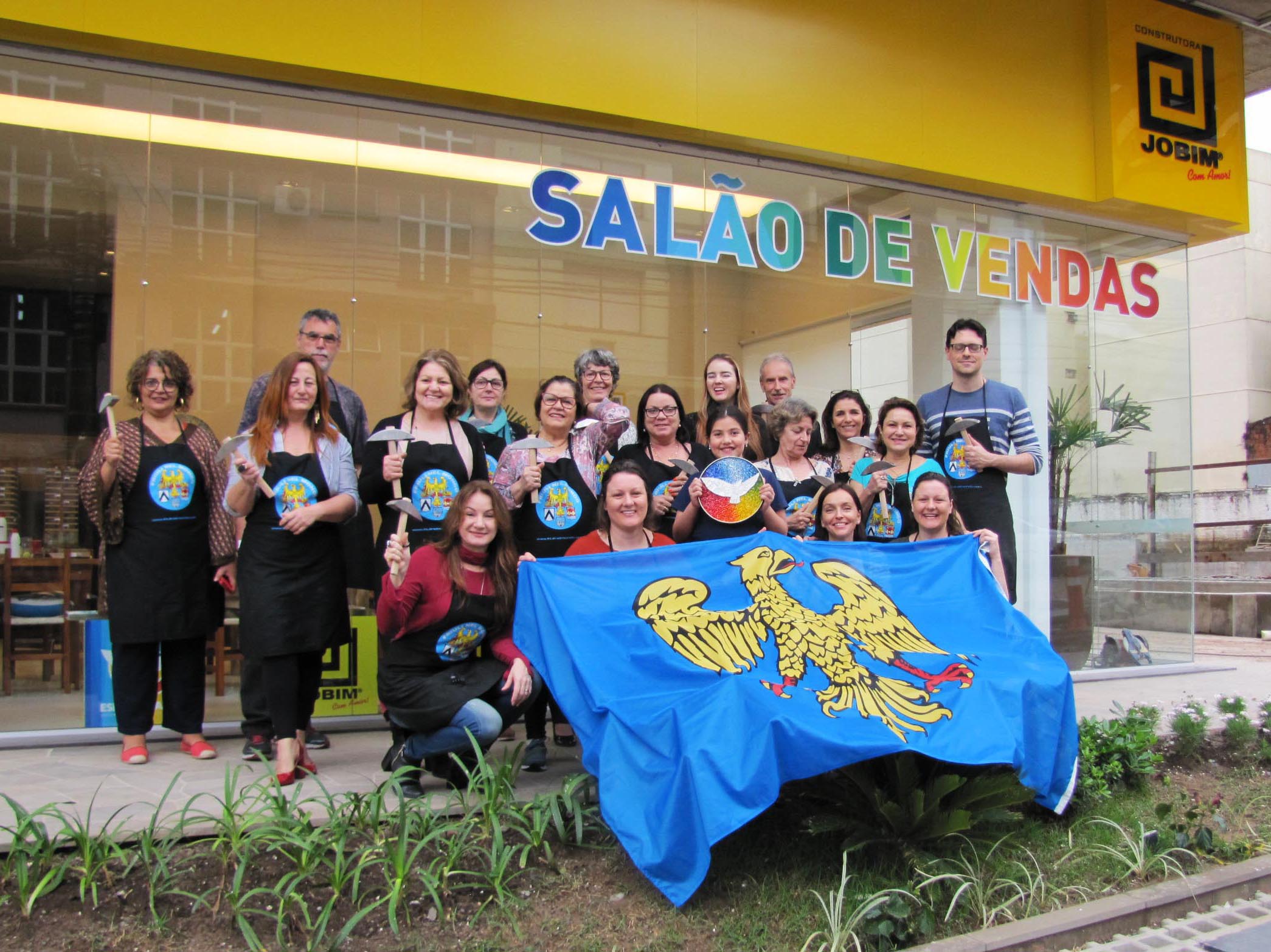 Primo corso di introduzione al mosaico in Argentina