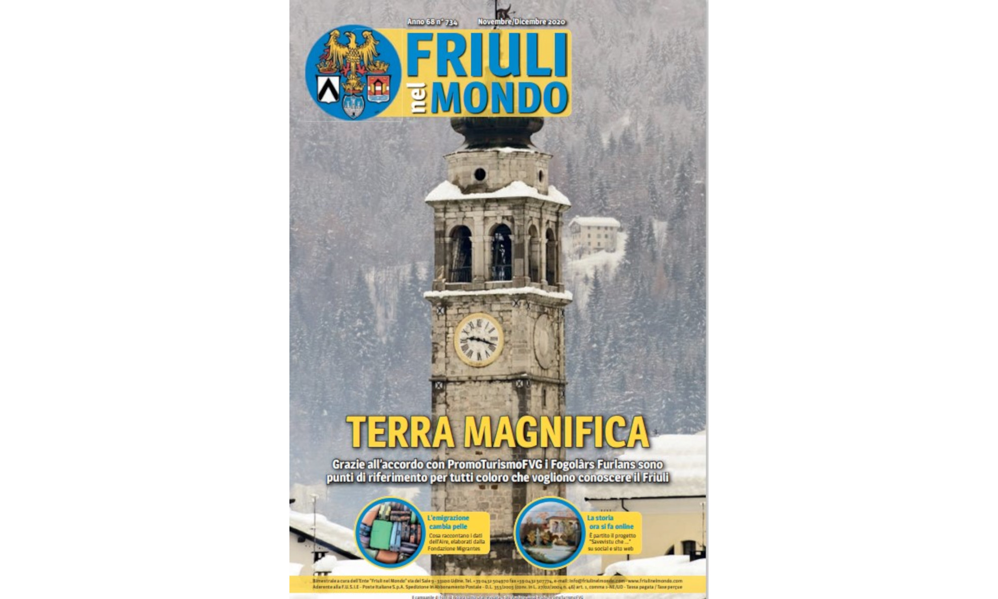 Friuli nel Mondo Novembre-Dicembre 2020