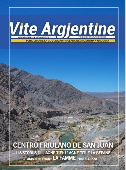 Vite Argjentine – n. 107 Dicembre 2021