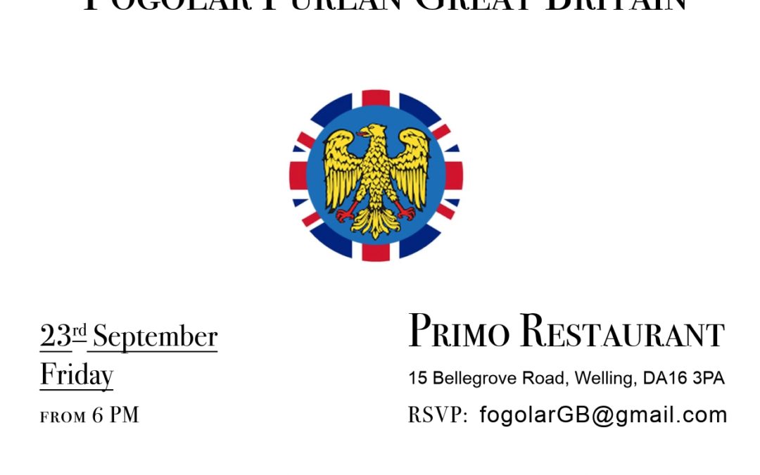 Inaugurazione Fogolâr Furlan Great Britain – Londra, 23 settembre 2022