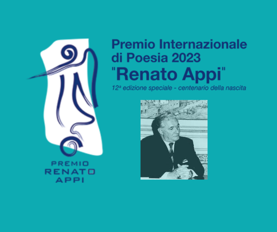 Premio internazionale di poesia Renato Appi – Speciale 100° anniversario della nascita. Scadenza 31 marzo 2023