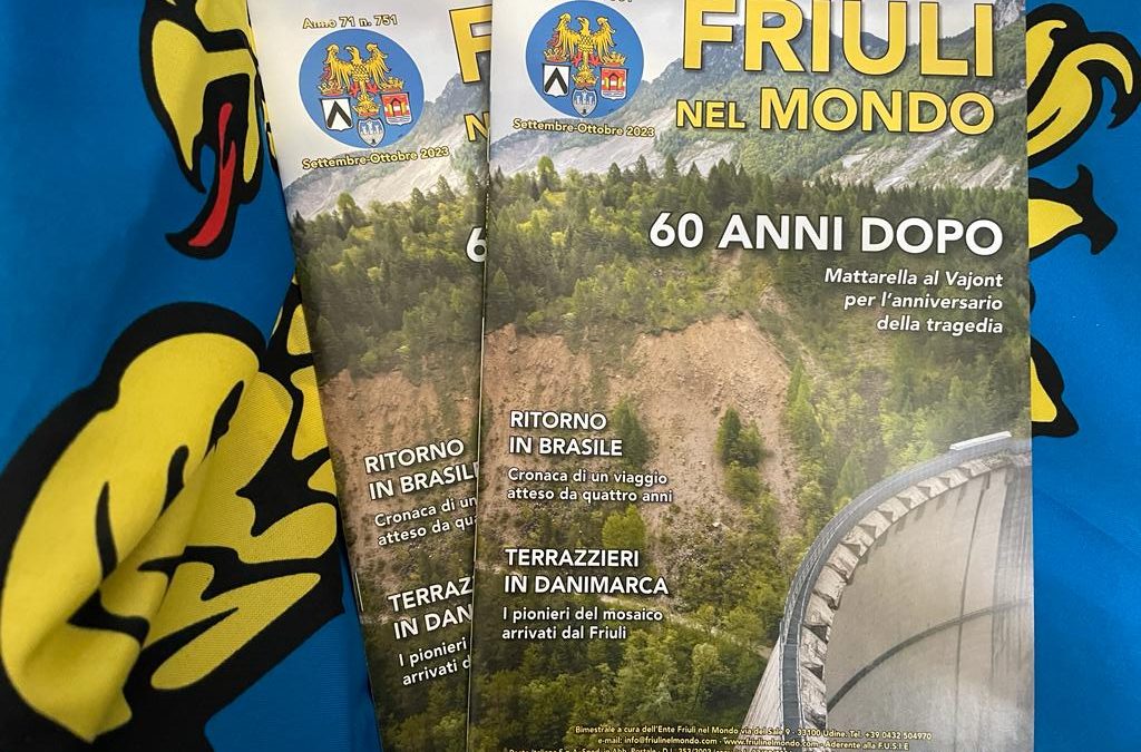 Friuli nel Mondo n. 751 – Settembre/Ottobre 2023 è online