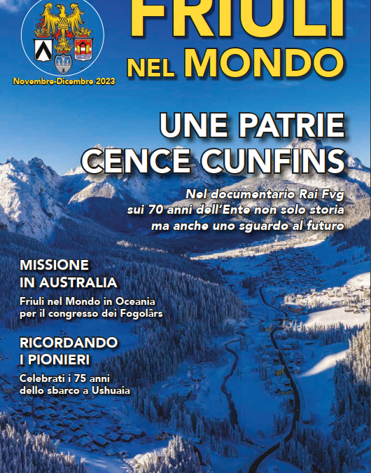 Friuli nel Mondo Novembre – Dicembre 2023