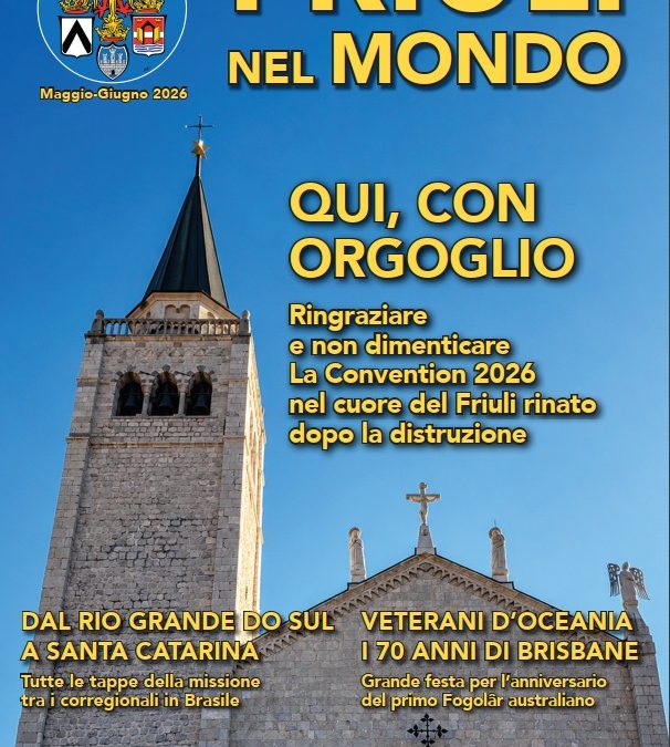 Friuli nel Mondo 767 Maggio-Giugno 2026