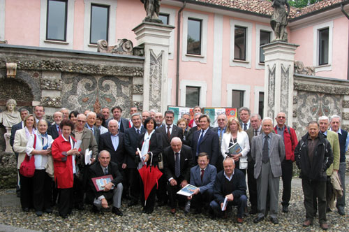Secondo congresso nazionale dei Fogolârs Furlans d'Italia foto di gruppo