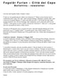 Newsletter Fogolâr di Città del Capo