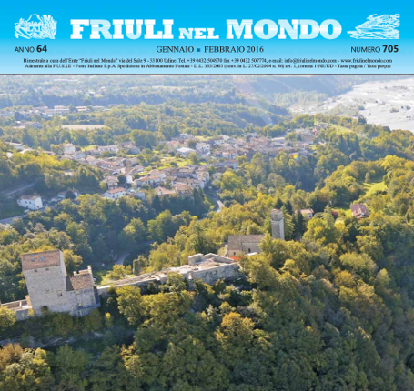 Pubblicato il numero 705 di Friuli nel Mondo di gennaio – febbraio 2016