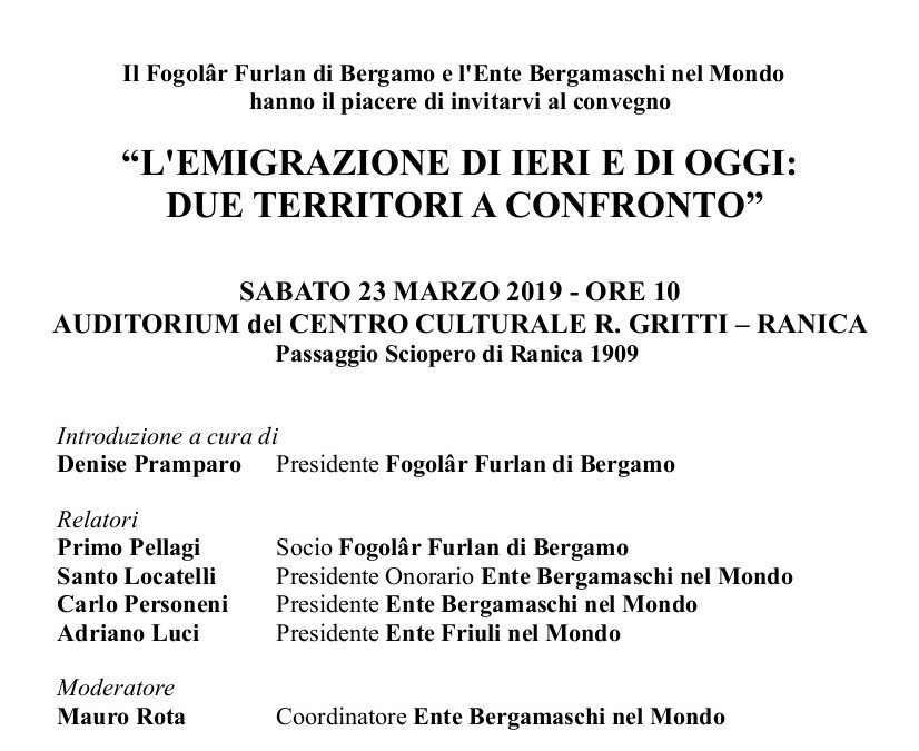 Bergamo 23.3.2019