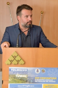 Tolmezzo 27 Luglio 2019. XVI Convetion Friulani nel Mondo. © Foto Petrussi